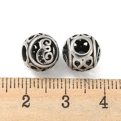 304 Stainless Steel Beads Rhinestone Settings STAS-O002-01E-AS-1