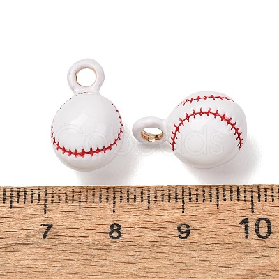 Alloy Enamel Pendants AL-CBAA1B9-07G-02-1