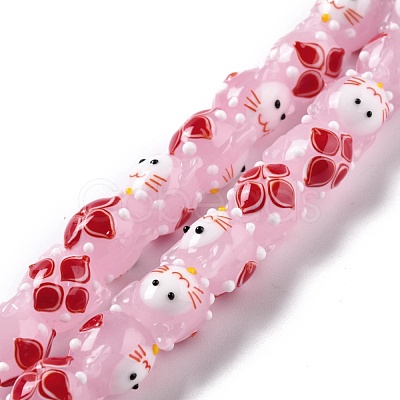 Handmade Lampwork Beads LAMP-F020-34-1