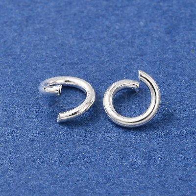 Brass Open Jump Rings KK-G604-08S-11-1