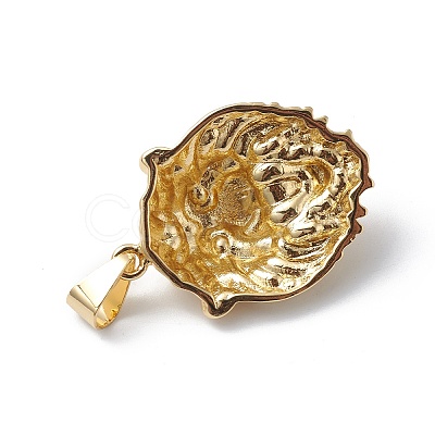 Rack Plating Brass Pendants KK-H434-39G-1
