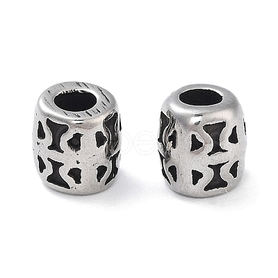 304 Stainless Steel Beads Hand Polished STAS-M057-42AS-01-1