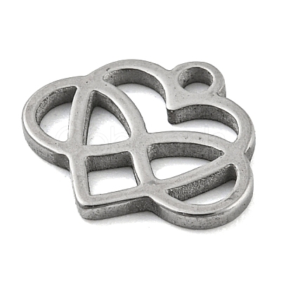 Non-Tarnish Laser Cut 304 Stainless Steel Charms STAS-G323-03P-1