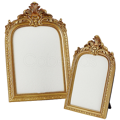 2Pcs 2 Styles TPR Covered with Velvet Necklace Display Photo Frames NDIS-SP0001-1