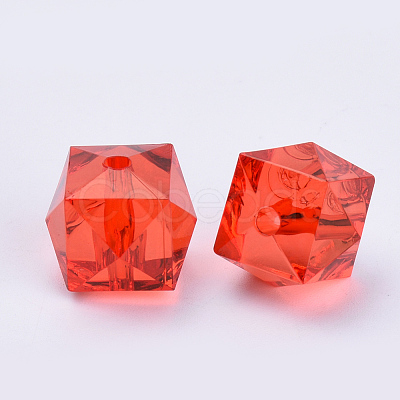 Transparent Acrylic Beads TACR-Q259-8mm-V12-01-1