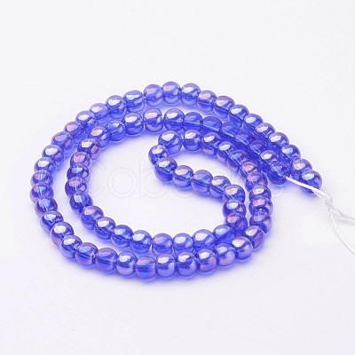 Glass Bead Strands X-GR6mm-23Y-AB-1