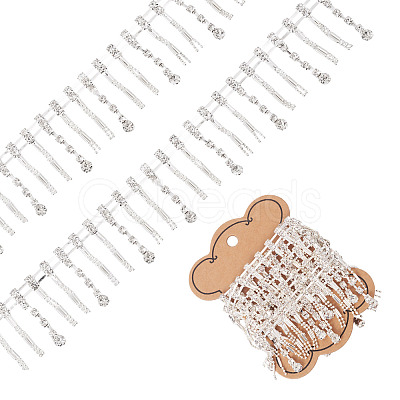 1 Yard Iron Rhinestone Cup Chains IFIN-TA0001-74-1