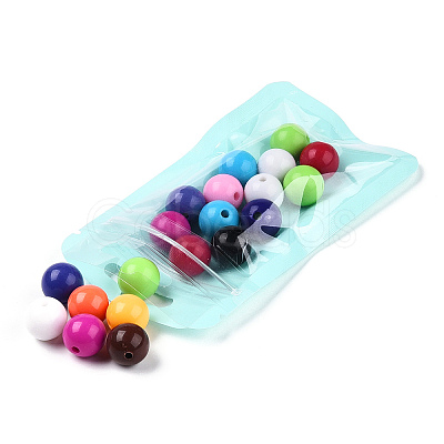 Macaron Color Plastic Yin-yang Resealable Bags OPP-N001-01A-01-1