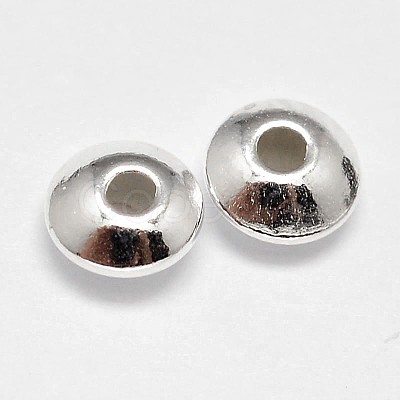 925 Sterling Silver Spacer Beads X-STER-F019-03D-1
