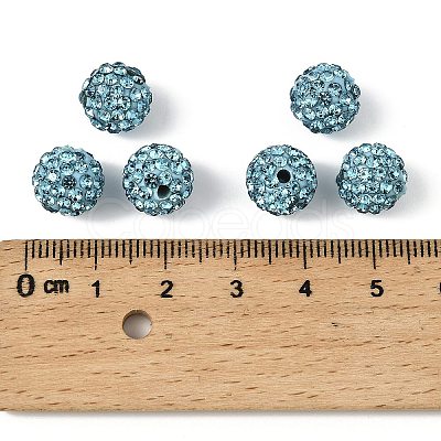 Pave Disco Ball Beads RB-Q195-10mm-202-1