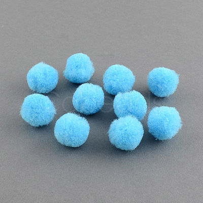 DIY Doll Craft Pom Pom Yarn Pom Pom Balls AJEW-S006-20mm-06-1