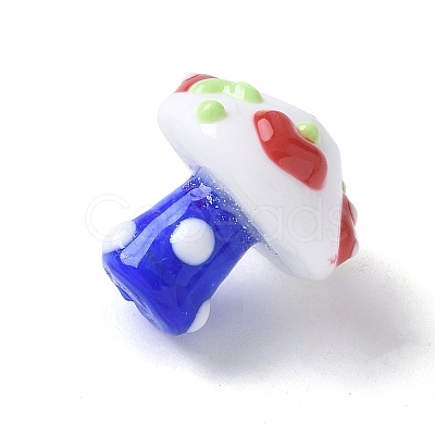 Handmade Lampwork Bumpy Beads LAMP-Q007-01E-1