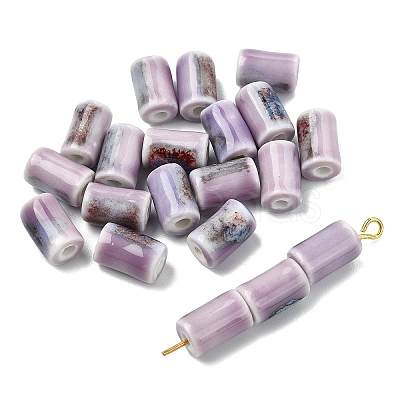 20Pcs Handmade Porcelain Beads PORC-YW0001-45G-1