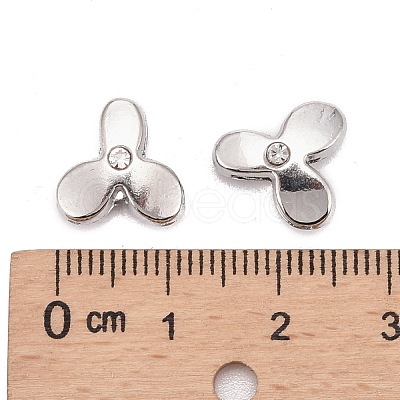 Letter Slider Beads for Watch Band Bracelet Making ALRI-O012-Y-NR-1