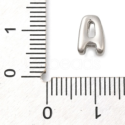 304 Stainless Steel Slide Charms STAS-B075-37P-A-1