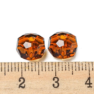 Transparent K9 Glass Beads GLAA-E048-01-20-1