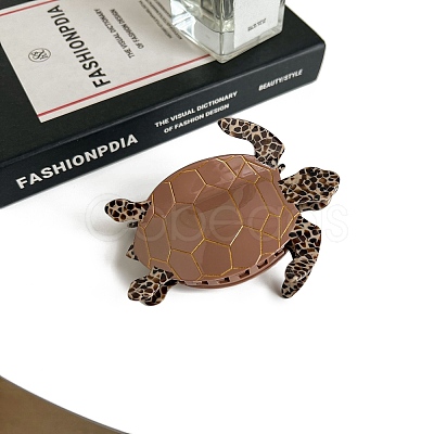 Turtle Cellulose Acetate Claw Hair Clips PW-WGF1A2F-02-1