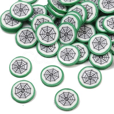 Halloween Handmade Polymer Clay Cabochons CLAY-A007-01A-1