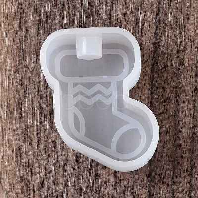 DIY Christmas Sock Silicone Molds DIY-G058-F03-1
