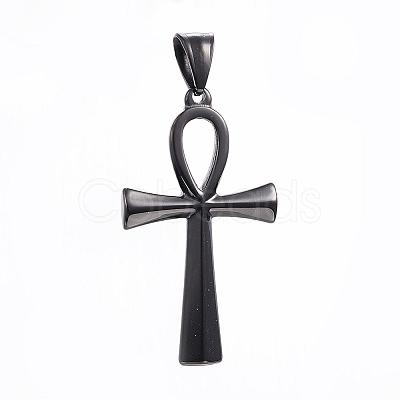304 Stainless Steel Pendants STAS-G093-17B-1