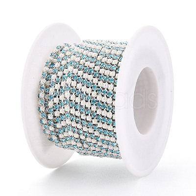 Iron Rhinestone Cup Chains CH-N005-02C-1