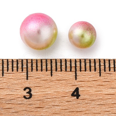 Imitation Pearl Acrylic Beads OACR-PH0001-06A-WH-1