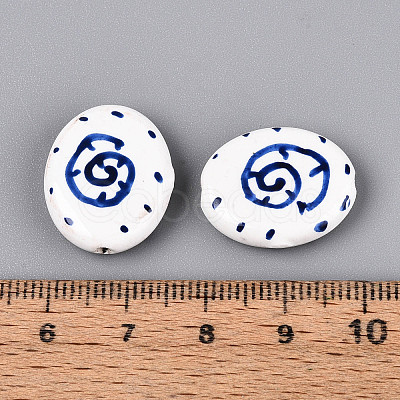Handmade Porcelain Beads X-PORC-T134-11-1