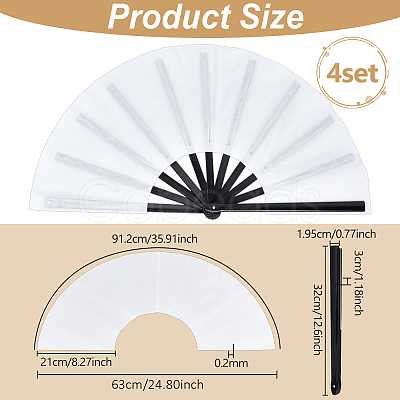 Cloth Hand Held Fan DIY-WH0579-95B-1