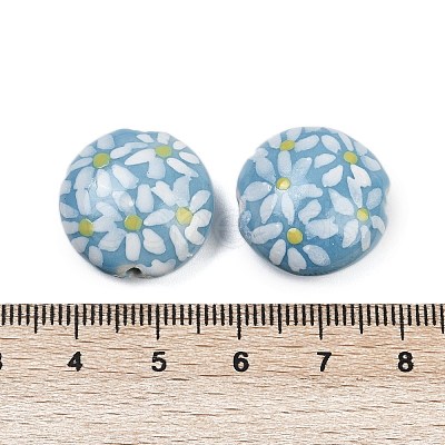 Handmade Porcelain Beads PORC-I029-08B-1