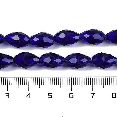 Transparent Glass Beads Strands EGLA-N013-T4mm-D07-1