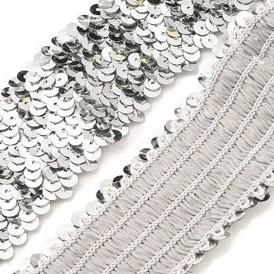 Plastic Paillette Elastic Beads OCOR-XCP0002-16-1