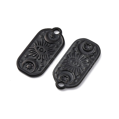 Ion Plating(IP) 304 Stainless Steel Pendants STAS-E182-10B-1