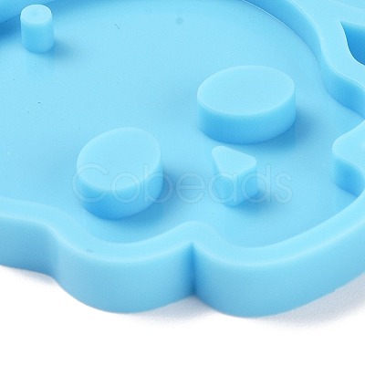 DIY Skull Pendants Silicone Molds DIY-D060-23-1