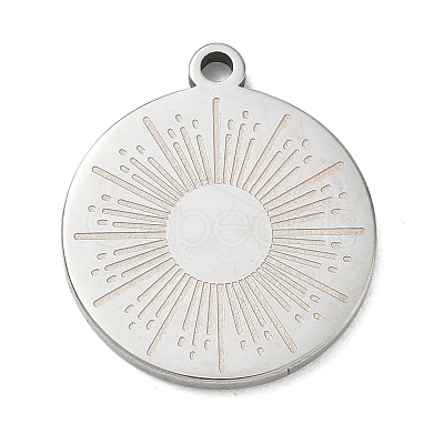 201 Stainless Steel Pendants SA-CBA3D3A-05P-14-1
