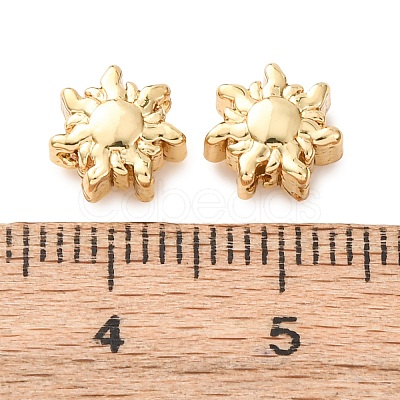 Sun Brass Beads KK-WH0062-159G-1