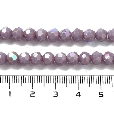 Opaque Glass Beads Strands EGLA-A035-P6mm-L11-1