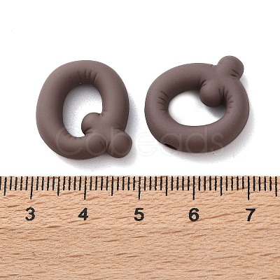 Spray Painted Alloy Pendants FIND-C062-08Q-1
