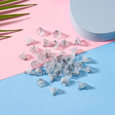 38Pcs Glass Charms GLAA-TADJ0001-19D-1