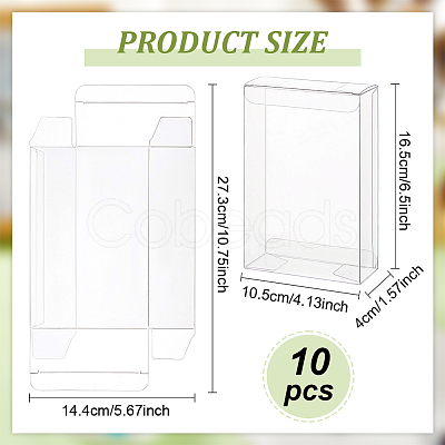 Transparent PVC Box CON-WH0084-97B-1