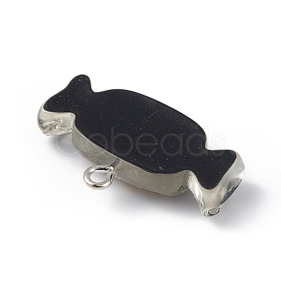 Translucent Resin Pendants RESI-D064-01P-03-1