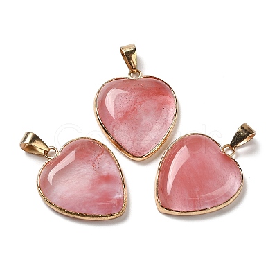 Natural & Synthetic Mixed Stone Pendants G-K335-04G-1