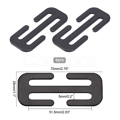 Steel Safety Adjuster AJEW-FH0001-85-1