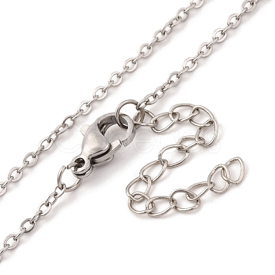 Natural Mixed Stone Bullet Shaped Perfume Bottle Pendant Necklaces G-B089-02P-1