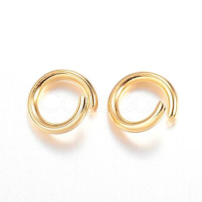 304 Stainless Steel Open Jump Rings STAS-F084-22G-1