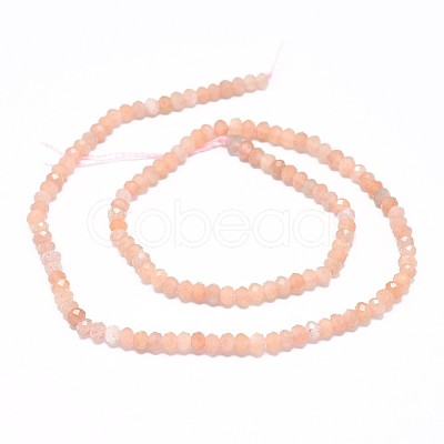 Natural Sunstone Beads Strands G-F632-22D-1