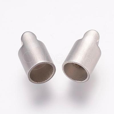 Tarnish Resistant 304 Stainless Steel Magnetic Clasps with Glue-in Ends STAS-K145-38P-1