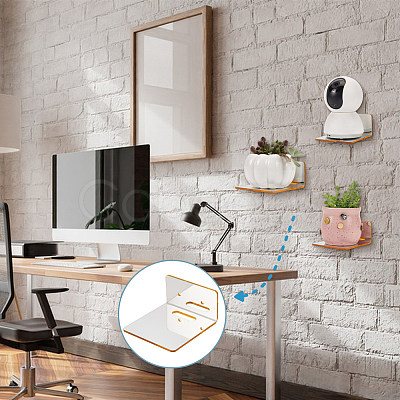Acrylic Organizer Display Rack ODIS-WH0061-61A-1