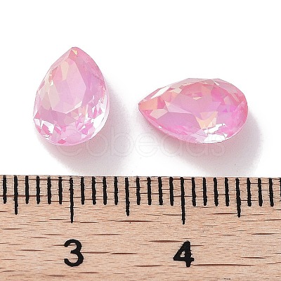 Glass Rhinestone Cabochons RGLA-G020-06B-123AM-1