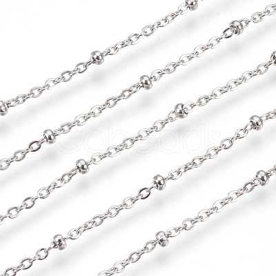Tarnish Resistant 304 Stainless Steel Cable Chains CHS-L017-12A-1