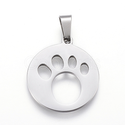 Non-Tarnish 304 Stainless Steel Pendants STAS-I086-04P-01-1